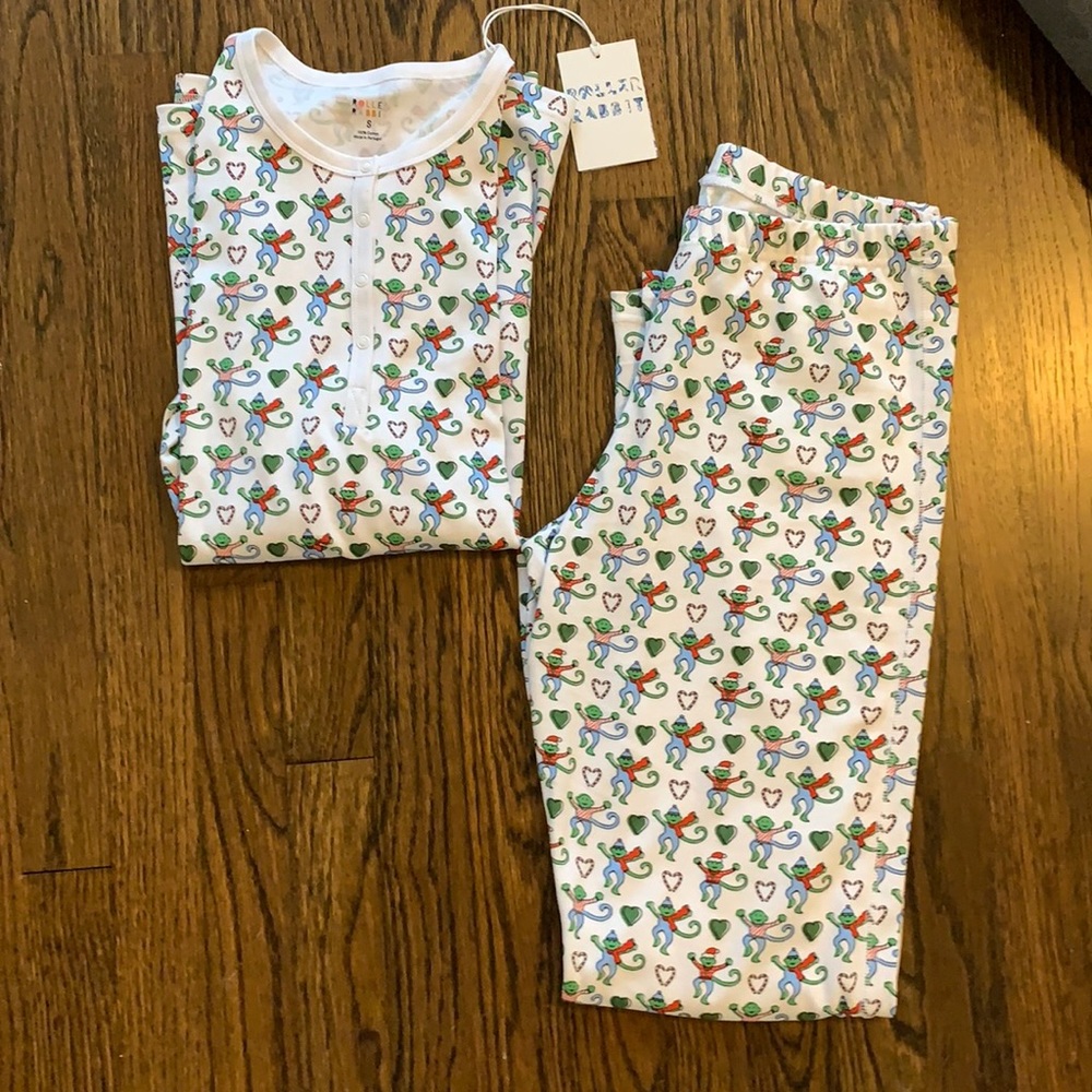 Roller Rabbit Christmas 2022 Pjs Size Small